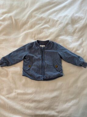 Miniclasix Baby Boy Blue Jacket- Size 9 months